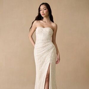 Azazie Athena Wedding Dress Size 6